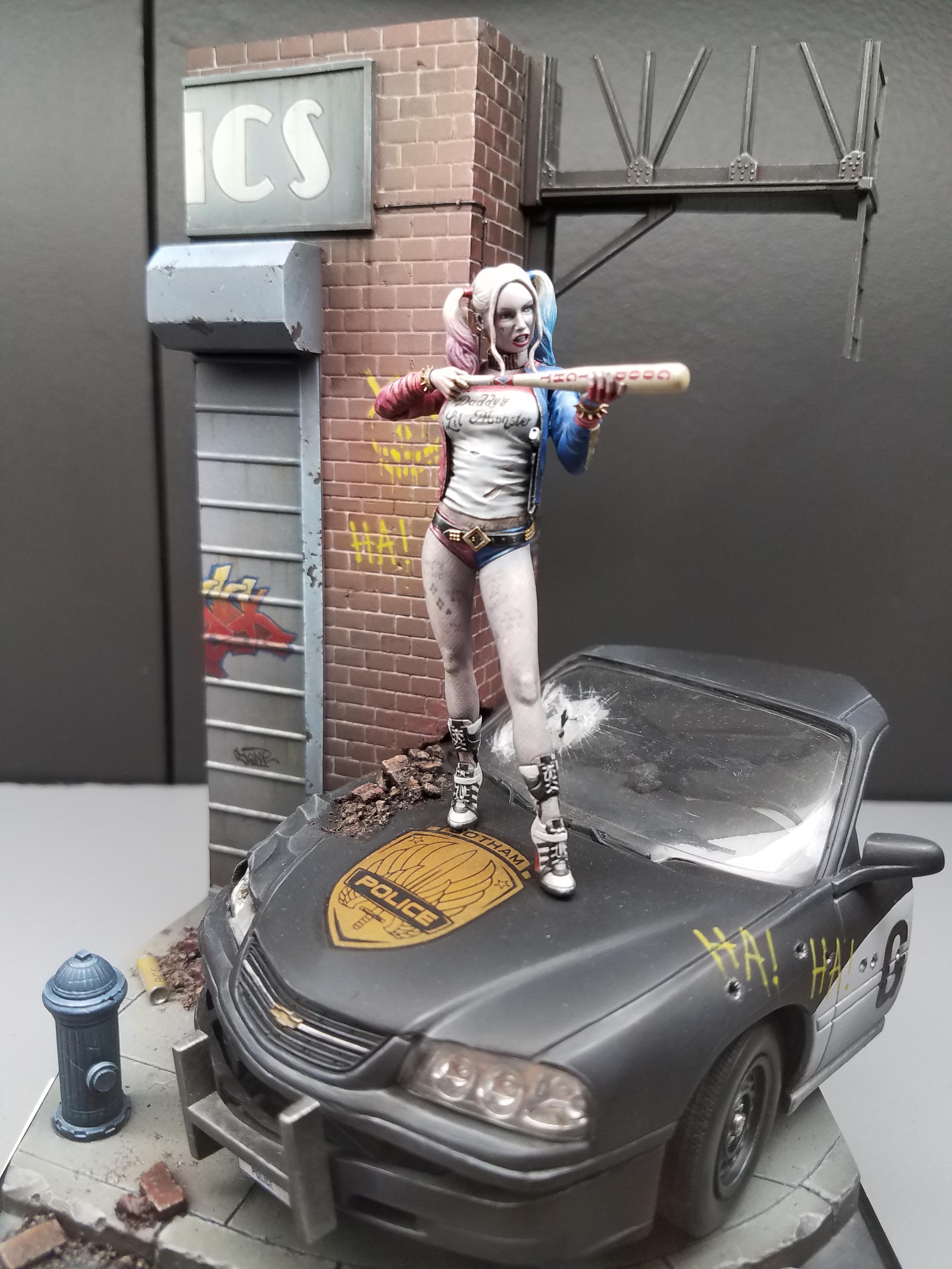 harley quinn diorama